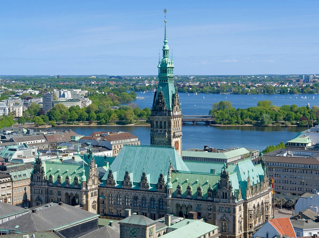 Binnenalster Fotos Von Hamburg Mit Bildgalerie Binnenalster