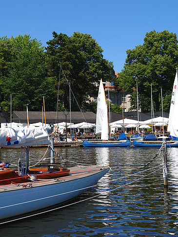 Bootsverleih und Hafen auf der Außenalster