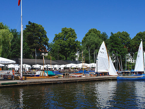 Fotos Bootsverleih und Hafen auf der Außenalster | Hamburg