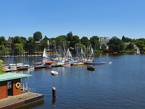 Fotos Bootsverleih und Hafen auf der Außenalster
