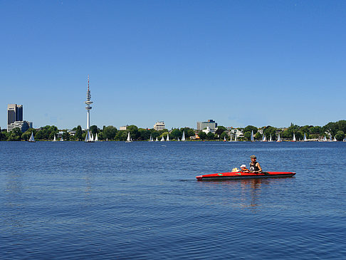 Fotos Kanufahrt auf der Außenalster | Hamburg