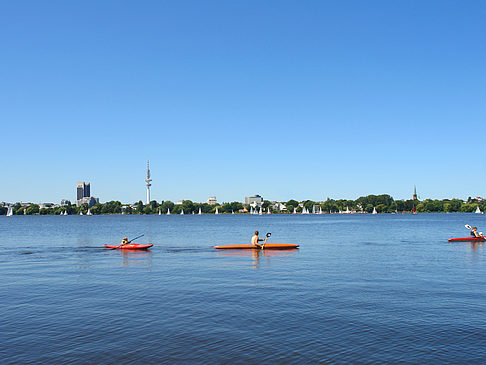 Fotos Kanufahrt auf der Außenalster | Hamburg