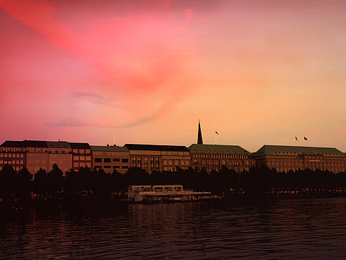 Fotos Binnenalster am Abend