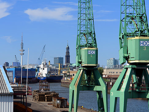 Blick auf die Innenstadt - Hamburg (Hamburg)