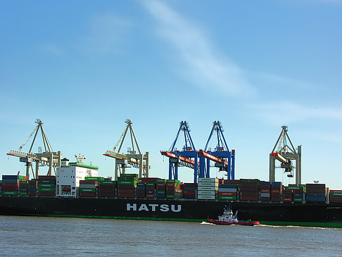 Foto Hafen von Övelgönne
