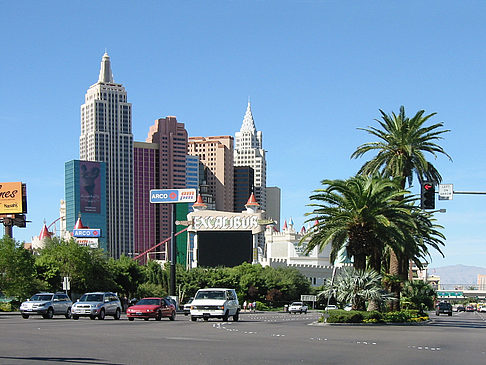 Las Vegas aus dem Auto - Nevada (Las Vegas)