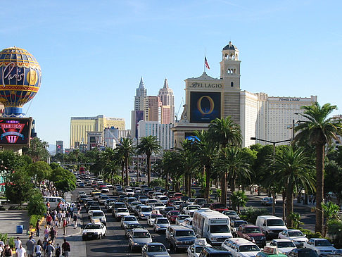 Las Vegas aus dem Auto - Nevada (Las Vegas)